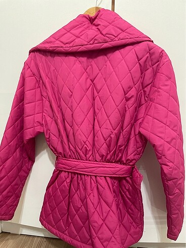 Fuşya mont - Görsel 6