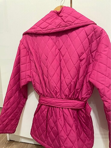 Fuşya mont - Görsel 8