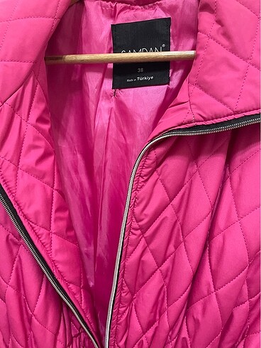 Fuşya mont - Görsel 9