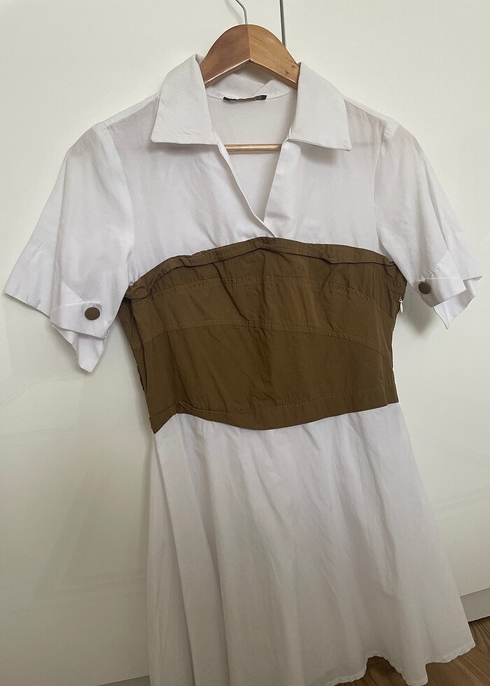 Gömlek elbise - Görsel 3