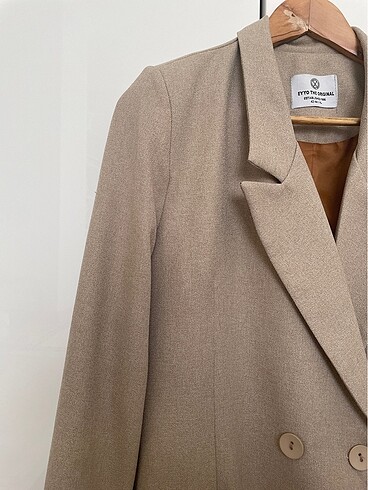 xl Beden camel Renk Blazer ceket