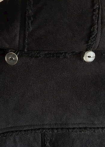 Siyah Kürklü Erkek Çocuk Kaban - Görsel 5