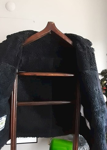 Siyah Kürklü Erkek Çocuk Kaban - Görsel 4