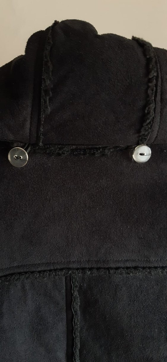 Siyah Kürklü Erkek Çocuk Kaban - Görsel 5