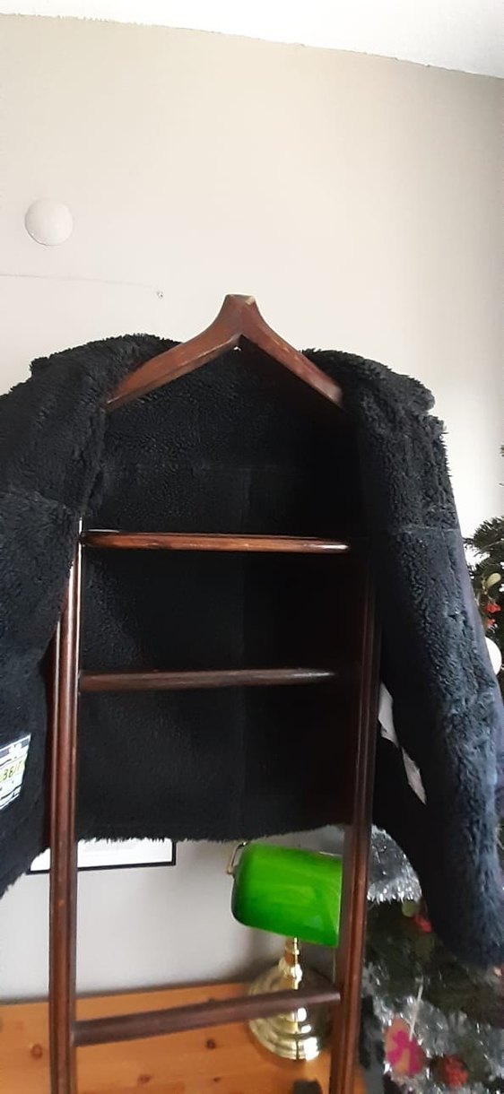 Siyah Kürklü Erkek Çocuk Kaban - Görsel 4