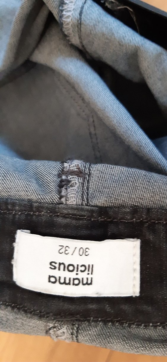 mama licious Hamile Denim Tulum - Görsel 4