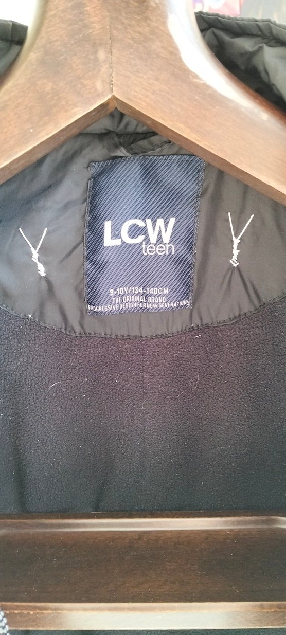 LCW Erkek Çocuk siyah Street Wear Kaban - Görsel 3