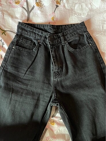 Addax Wide leg siyah jean