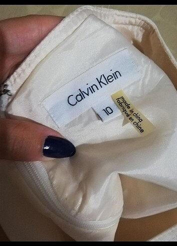 m Beden camel Renk Calvin Klein elbise