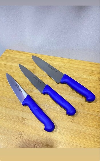 Aryıldız German 3?lü Bıçak Seti Mavi