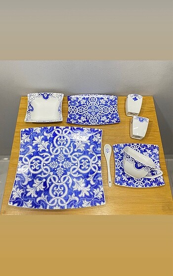 Beden çeşitli Renk Karaca Aleeza 32/P. Kahvaltı Takımı