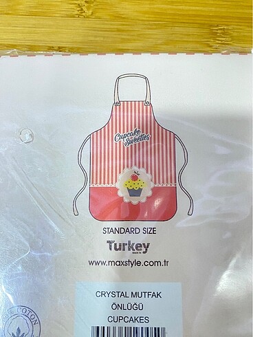 Beden çeşitli Renk Maxstyle Cupcake Mutfak Önlüğü