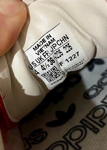 Adidas Kırmızı Süet Spor Ayakkabı - Görsel 3