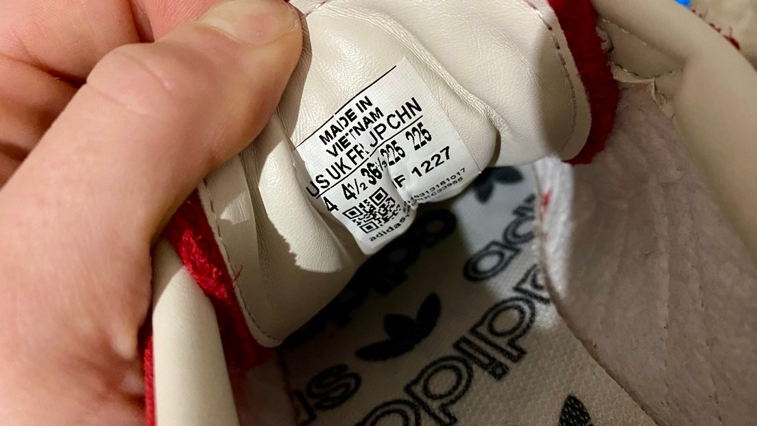 Adidas Kırmızı Süet Spor Ayakkabı - Görsel 3