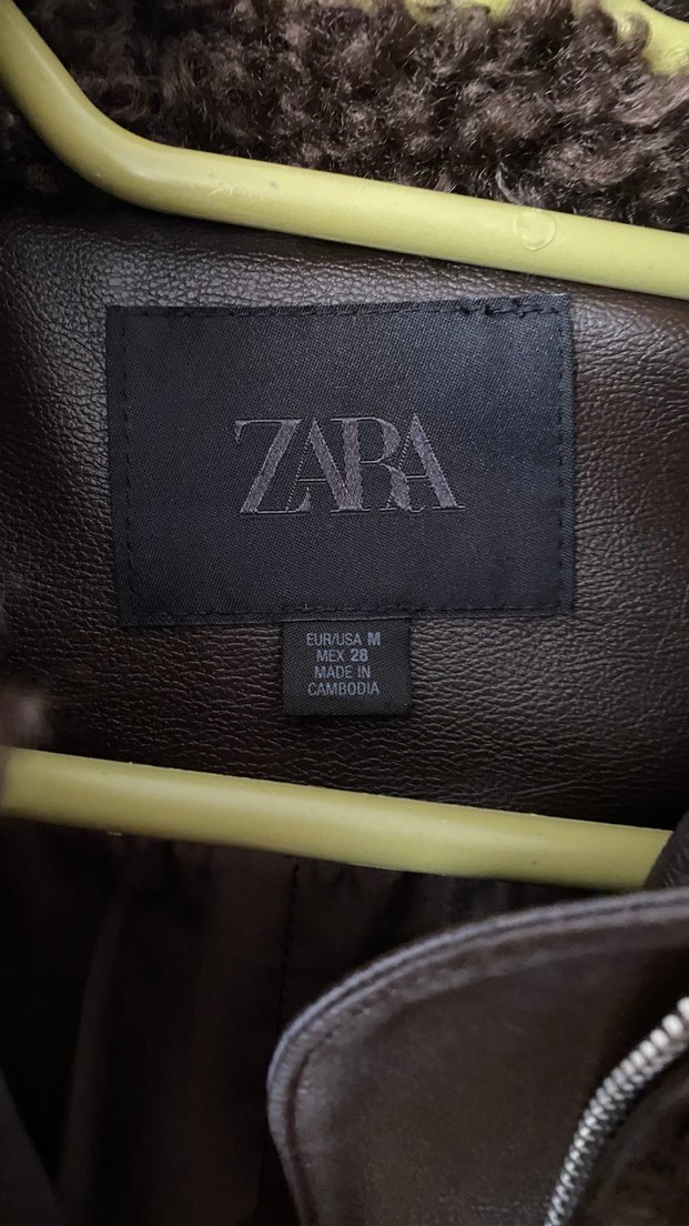 Kahverengi Kürklü Kadın Ceket - Görsel 3