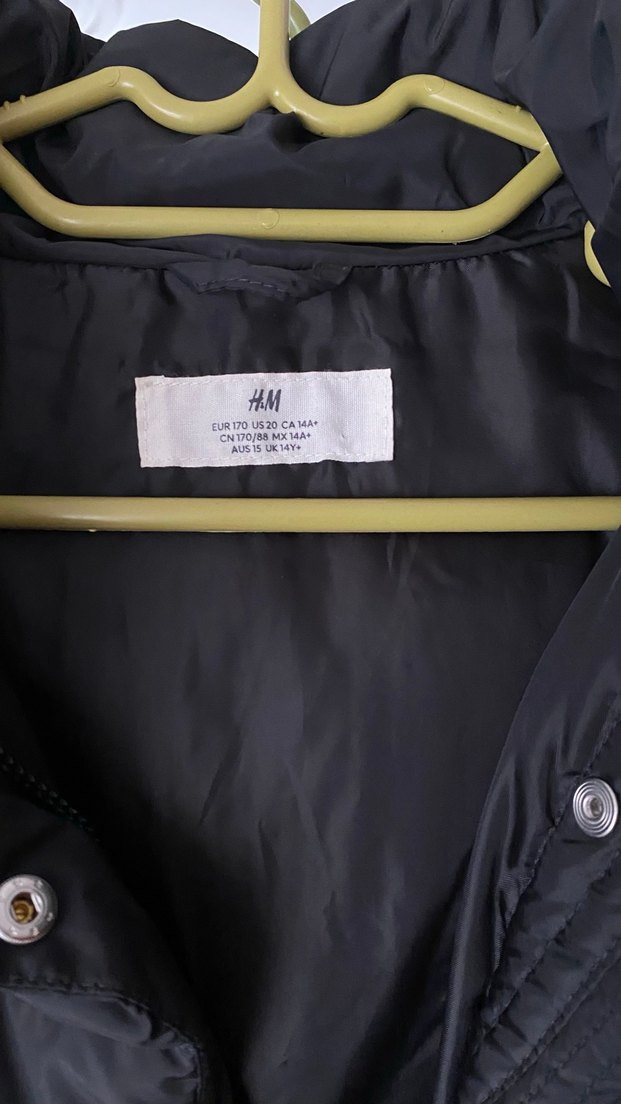 Kürk Detaylı Siyah Kadın Kışlık Mont - Görsel 3