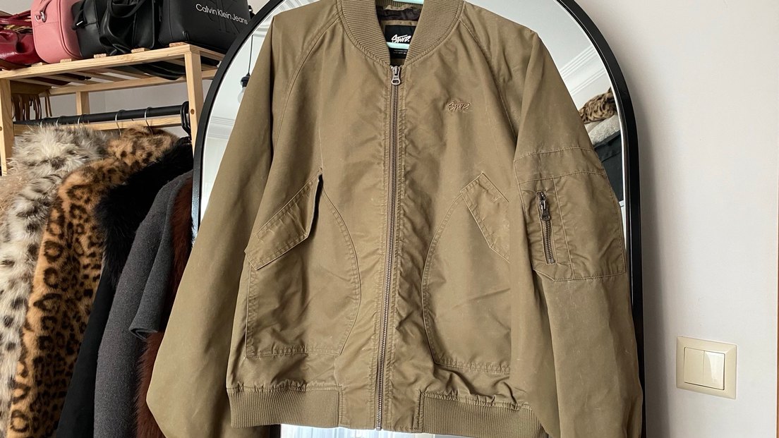 Bej Fermuarlı Kadın Ceket - Görsel 2