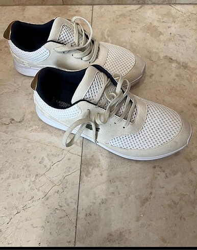 Orjinal Lacoste Beyaz Kadın Spor ayakkabı 39 no