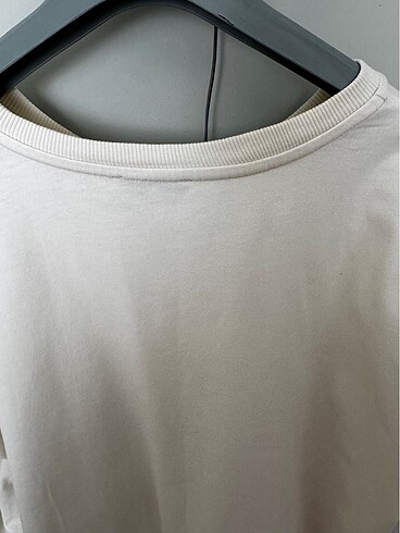 m Beden ten rengi Renk Twist oversize tshirt