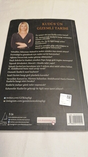  KUDÜS'ÜN GİZEMLİ TARİHİ
