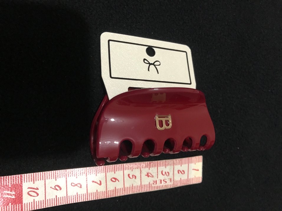 Balmain Lüks Kemik Mandal Toka - Görsel 3