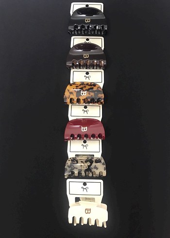 Fransız Kemik Mandal Toka - Görsel 6