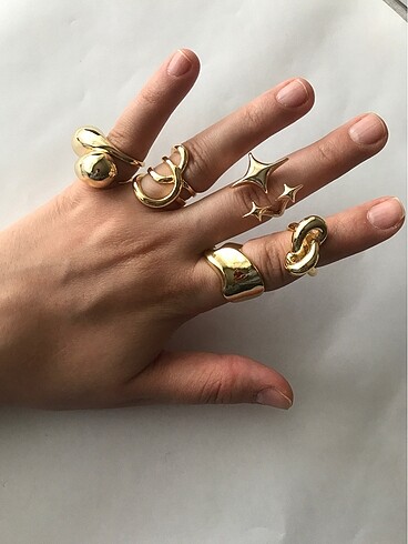 Beden Mango Bottega Zara Model Yüzükler