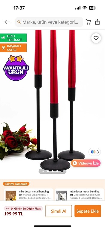 Siyah şamdan - Görsel 2