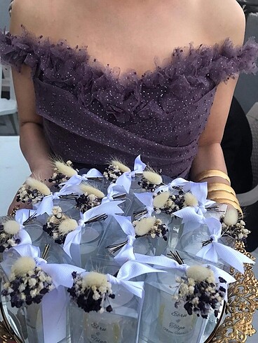 MÜRDÜM NİŞAN ELBİSESİ - Görsel 5