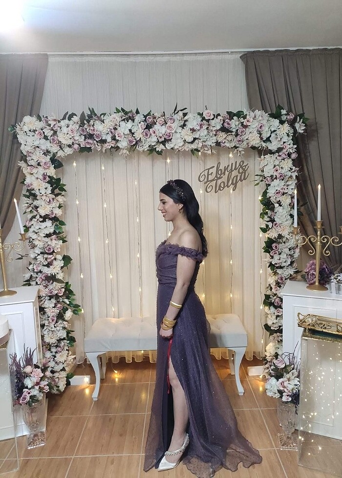 MÜRDÜM NİŞAN ELBİSESİ - Görsel 2