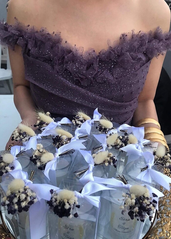 MÜRDÜM NİŞAN ELBİSESİ - Görsel 5