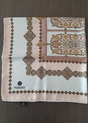 VISSONA Twill İpek Eşarp
