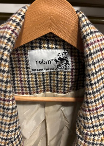 Düğmeli Midi Kadın Blazer Ceket Robin - Görsel 3