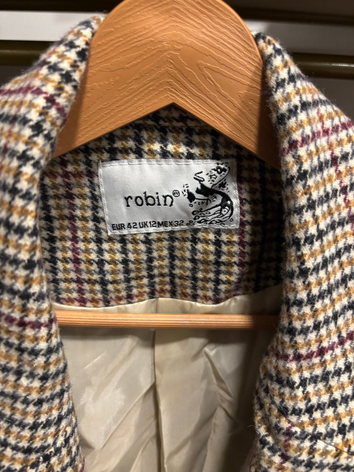 Düğmeli Midi Kadın Blazer Ceket Robin - Görsel 3