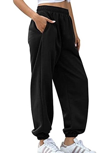 Diğer 3iplik sardonlu oversize alt eşofman