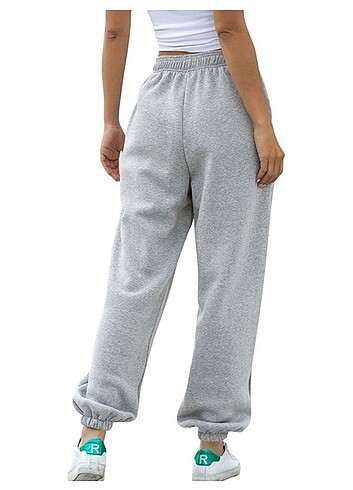 Diğer 3iplik sardonlu oversize alt eşofman