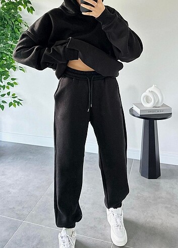 Diğer 3iplik sardonlu oversize takım