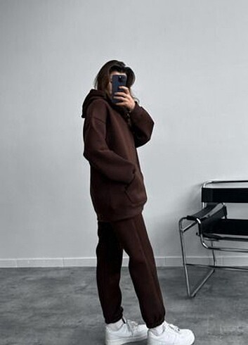 Diğer 3iplik sardonlu oversize takım