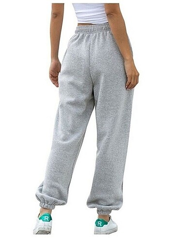 Diğer 3 iplik sardonlu oversize alt eşofman