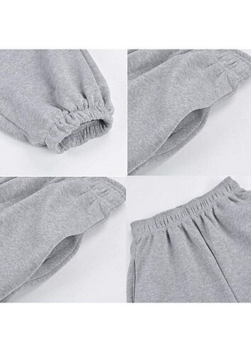 xxl Beden 3 iplik sardonlu oversize alt eşofman