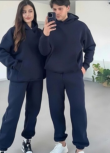 Diğer 3 iplik sardonlu oversize takım