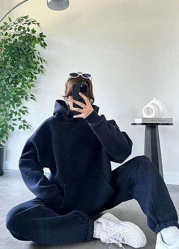 Diğer 3 iplik sardonlu oversize takım 