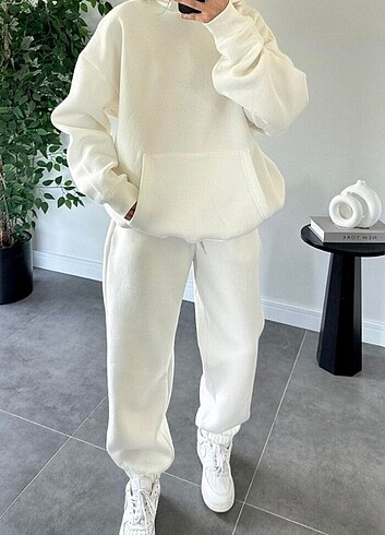 Diğer 3 iplik sardonlu oversize takım