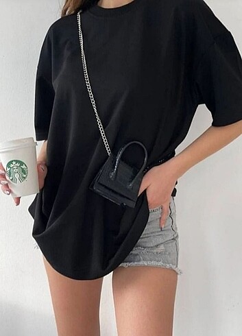 l Beden 1.kalite oversize t-shirt