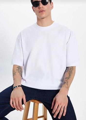 Kısa kollu bisiklet yaka t-shirt 