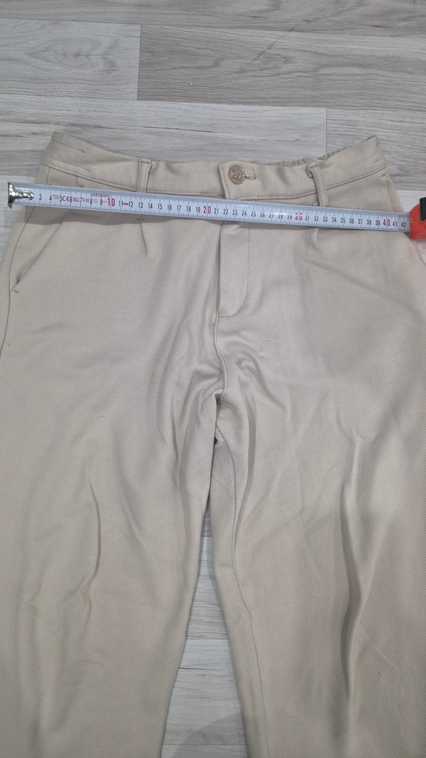 Bej Erkek Normal Boy Kumaş Pantolon - Görsel 2