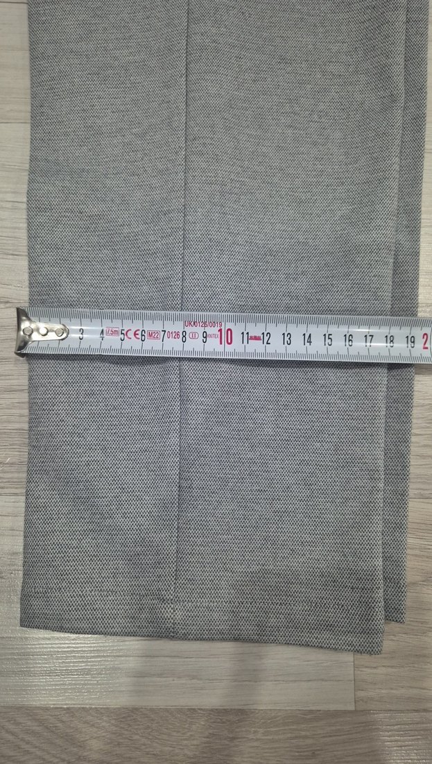 Gri Regular Fit Ofis Pantolonu - Görsel 3