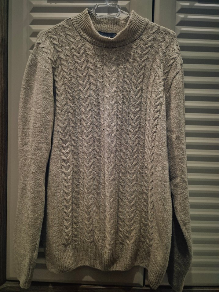 SOUTHBLUE Bej Saç Örgülü Yün Kazak - Görsel 2