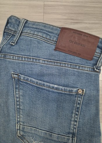 Gri Midi Boy Normal Kesim Erkek Kot Pantolon - Görsel 3