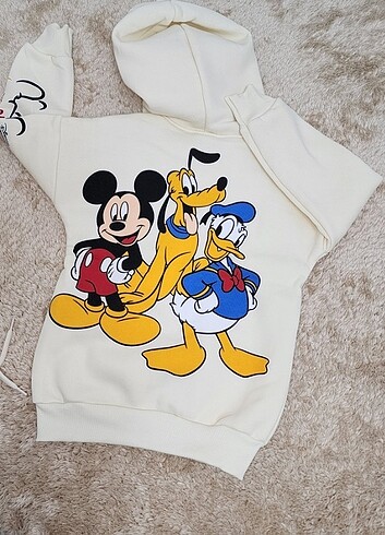 5 Yaş Beden beyaz Renk Mickey Çocuk Takım